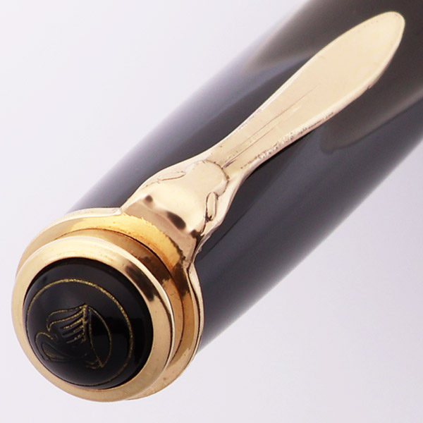 Pelikan 400NN Fountain Pen (1957-65) - Black Striped, Piston